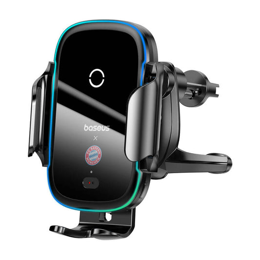 Baseus car holder with 15W charger (black) Bayern edition - Product Image 2