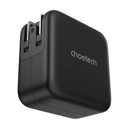 Choetech PD6055 70W GaN mains charger with US, EU, UK, AU adapters - Product Image 3