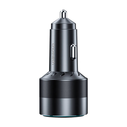 Choetech 63W Dual USB-C 45w+ USB-A 18w fast car charger (black) - Product Image 2