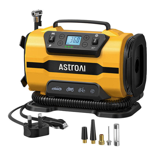 AstroAI ATJ-8366 150 PSI 12V DC/110V AC Portable Wheel Compressor - Product Image 2