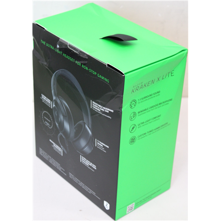 SALE OUT. Razer Kraken X Lite Gaming Headset, Over-Ear, Wired, Microphone, Black | SALE OUT. | Razer | Kraken X Lite | W