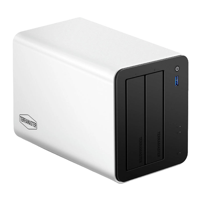 TERRAMASTER F2-425 Plus NAS File Server with Intel N5095, 4GB RAM, 2 bays - Image 1