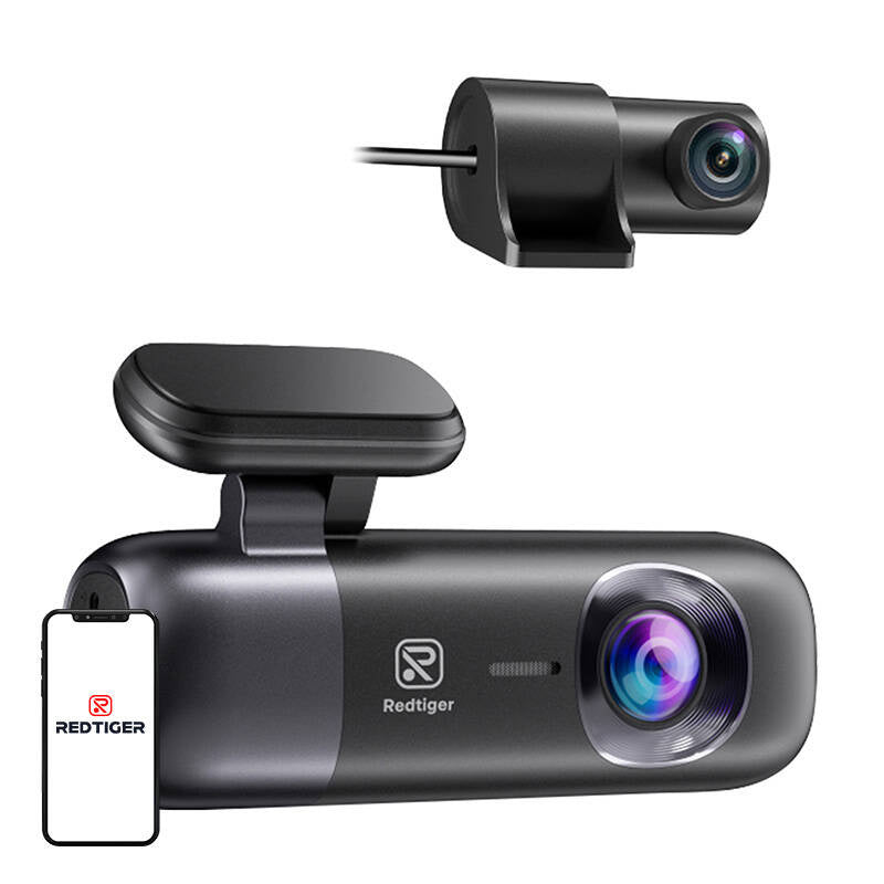 Redtiger F9(32G) 4K front and rear car camera - Product Image 1