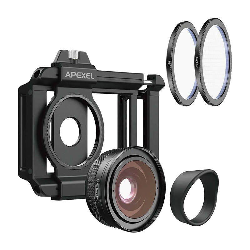 Macro lens 10-20x for smartphone / phone Apexel ZM-100, F1.05 - Product Image 6