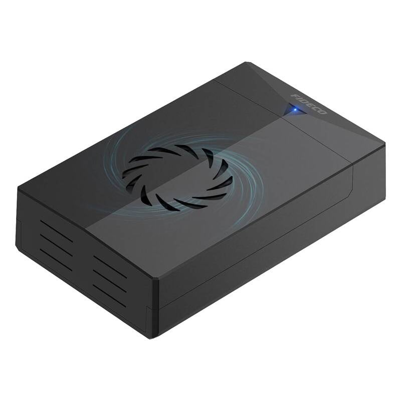 FIDECO P3U HDD/SSD enclosure (USB 3.0, SATA 2.5"/3.5", Fan) - Product Image 1