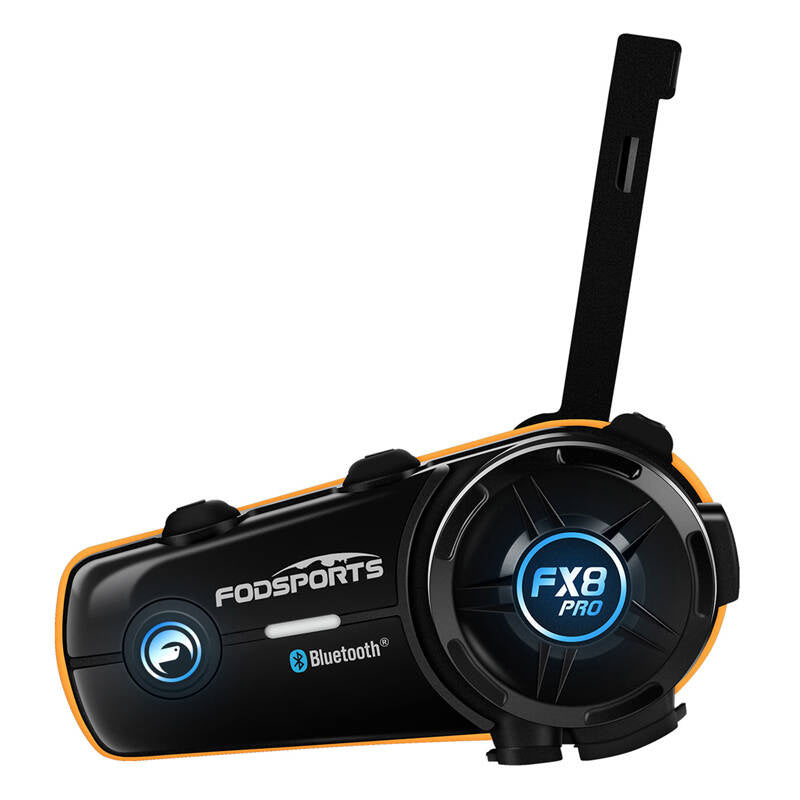 Fodsports FX8 Pro motorcycle intercom (black) - Product Image 1