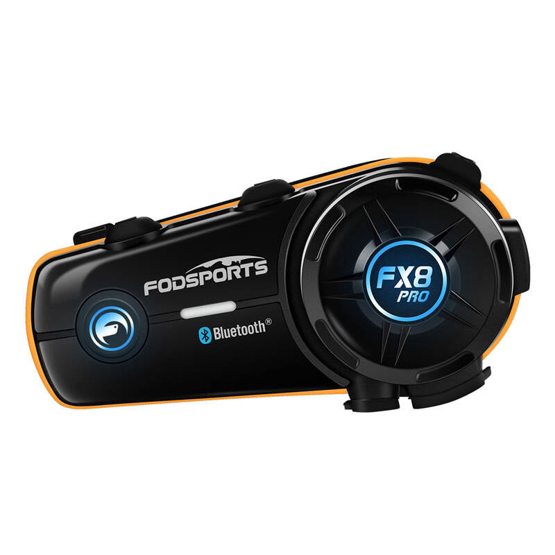 Fodsports FX8 Pro motorcycle intercom (black) - Product Image 2
