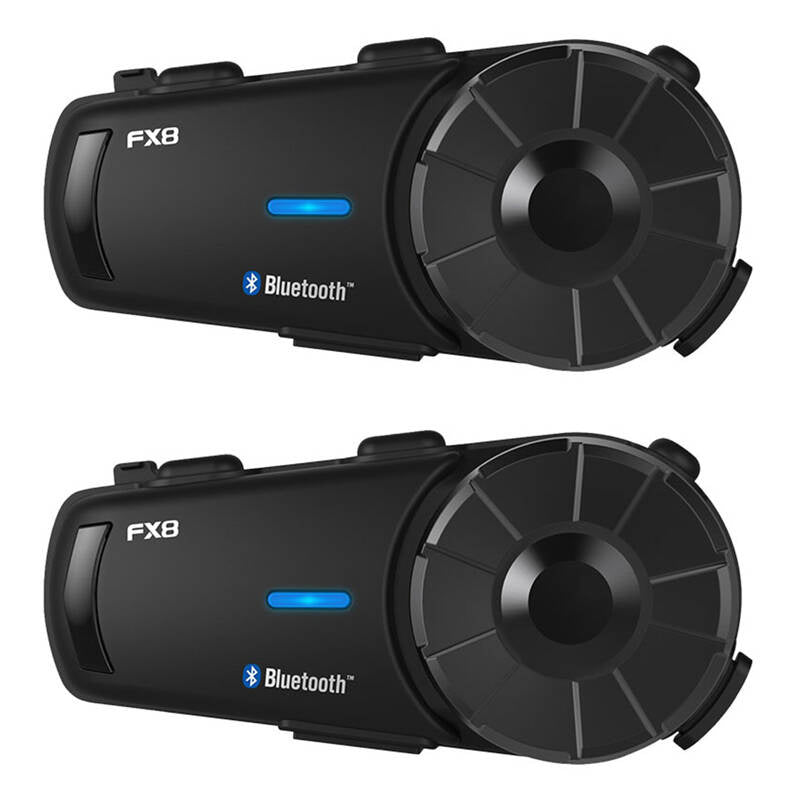 Fodsports FX8 motorcycle intercom two-pack (black) - Product Image 1