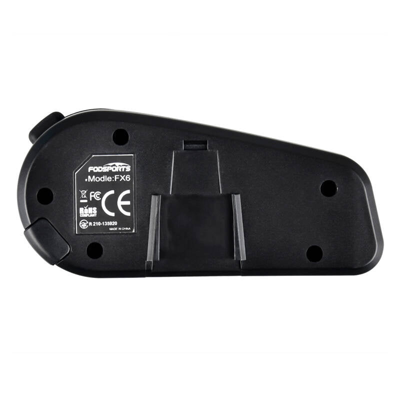 Fodsports FX6 motorcycle intercom two-pack (black) - Product Image 5