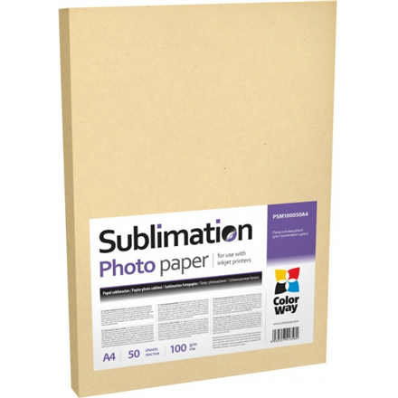 PSM100050A4 | Photo Paper sublimation 50 pcs. | 100 g/m² | A4 | A4