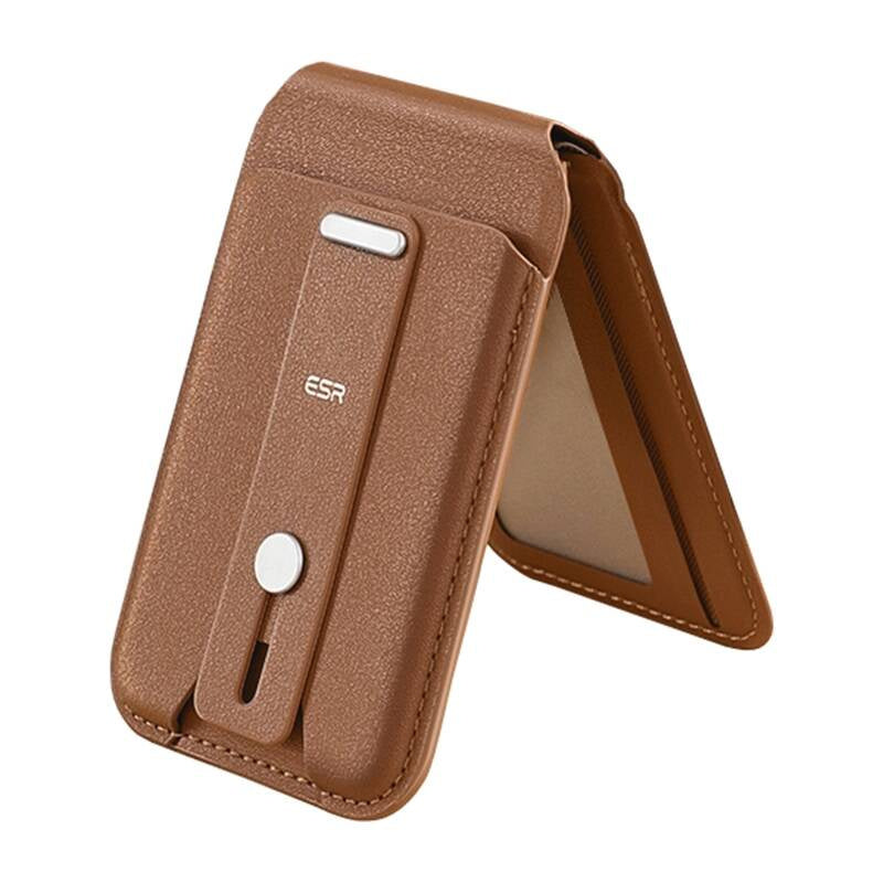 ESR magnetic wallet with stand function (brown) - Product Image 3