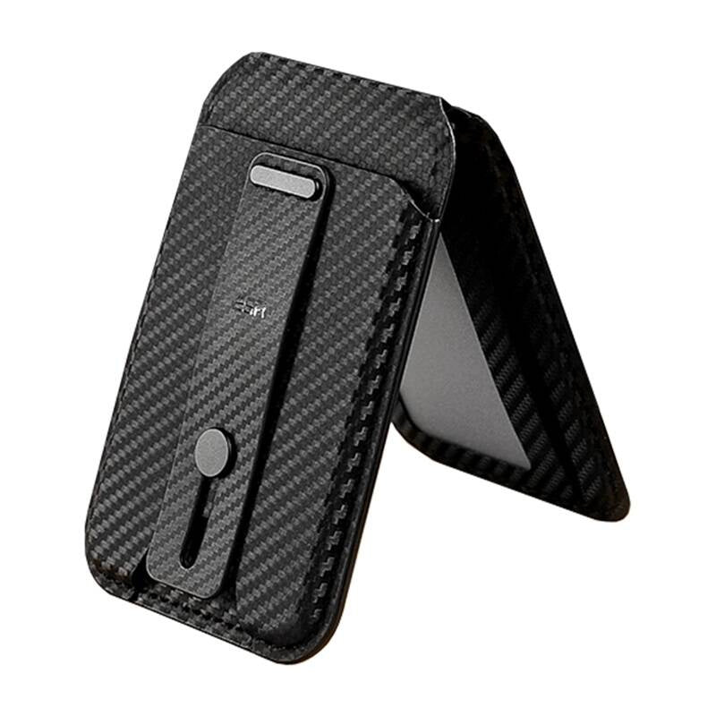ESR magnetic wallet with stand function (carbon fiber) - Product Image 3