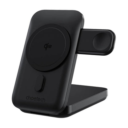 3in1 Mag Charger Holder Choetech B750 10000mAh Qi2 (Black) - Product Image 1