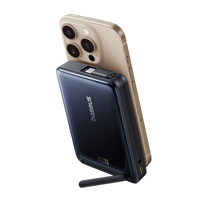 Baseus Nomos Qi2 magnetic powerbank, USB-C 10000mAh 45W - Product Image 4