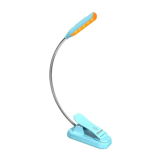 Wireless lamp Glocusent mini GLCSNTBL103B clip-on book light, USB-C Blue - Product Image 1