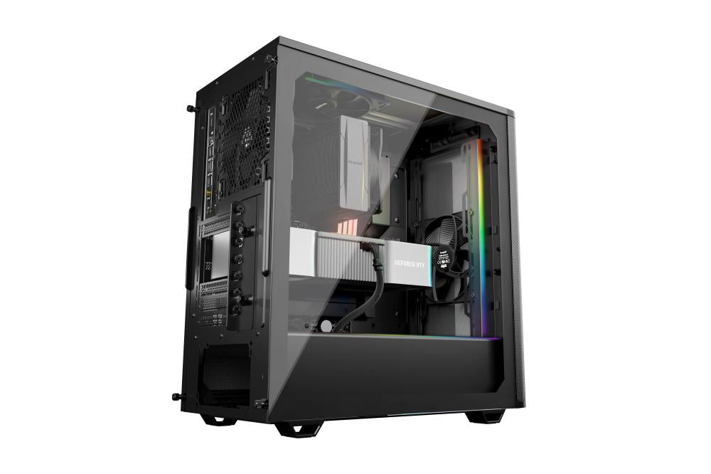 Case BE QUIET PURE BASE 501 DX MidiTower Case product features Transparent panel Not included ATX MicroATX MiniITX Colour Black BGW76