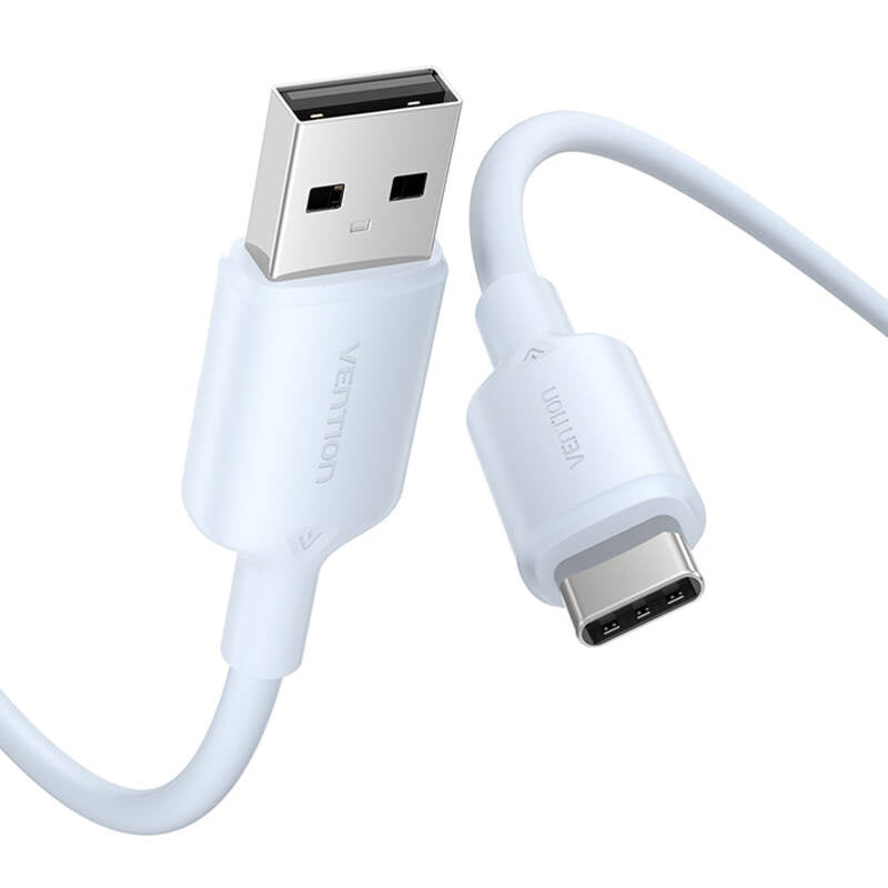 USB 2.0 A auf USB-C 3A Kabel Vention CTQLH 2M (blau)