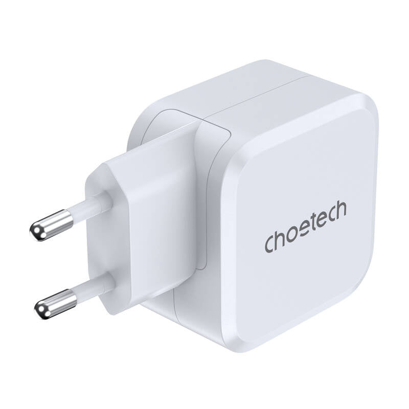 PD8007 USB-C PD45W power charger Choetech EU (white) - Product Image 3