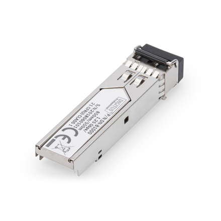 Digitus | Mini SFP Module | DN-81000 | 50-62.5/125 μm MMF (Multi-Mode Fiber) | Multimode LC Duplex Connector | 1250 Mbit
