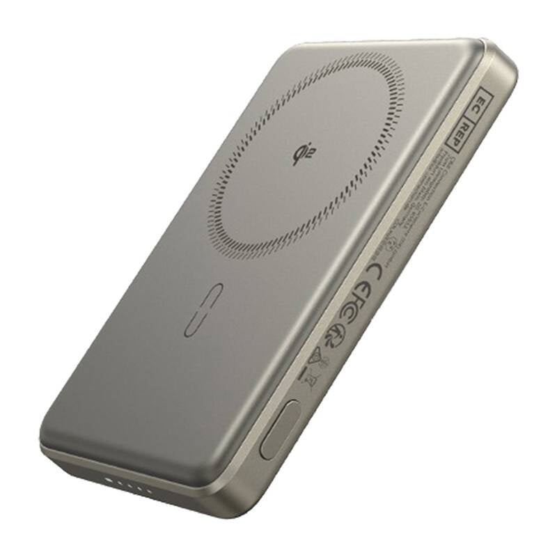 ESR Qi2 MagSlim 5000 mAh magnetic powerbank (sand) - Product Image 2