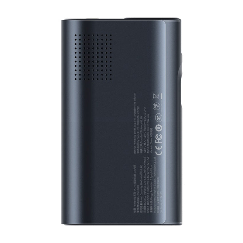 Baseus PrimeTrip VA1 2-in-1 pump with flashlight black - Product Image 7