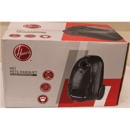 SALE OUT. Hoover HE120PET 011 Vacuum cleaner, Bagged, Power 700 W, Bag 2.5 L, Working radius 8.2 m, Black/Grey | Hoover 