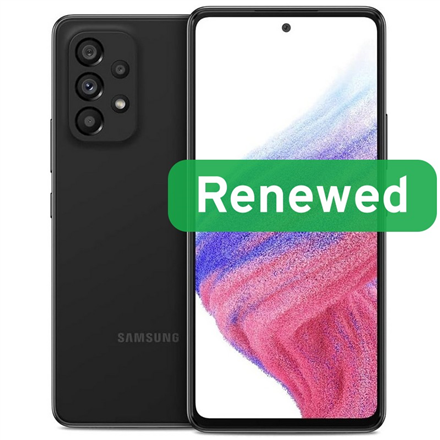 Samsung Renewed Grade A | Galaxy A53 5G | Blue Black | 6.5 " | 128 GB | 5G
