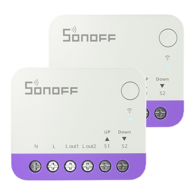 Sonoff MINI-RBS WiFi smart mini roller shutter switch (2 pcs.) - Image 1