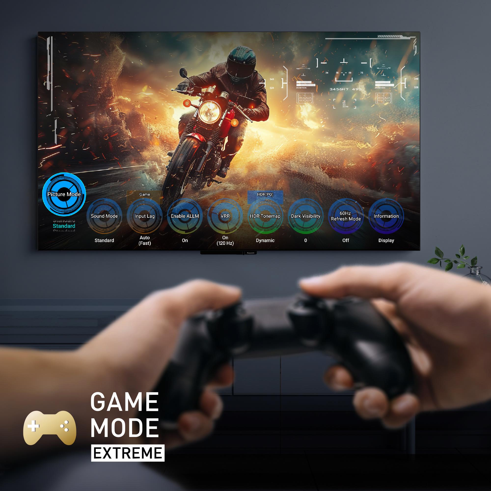 TV Set PANASONIC 55" OLED/4K/Smart 3840x2160 Wireless LAN Bluetooth Google TV TV-55Z80AEZ