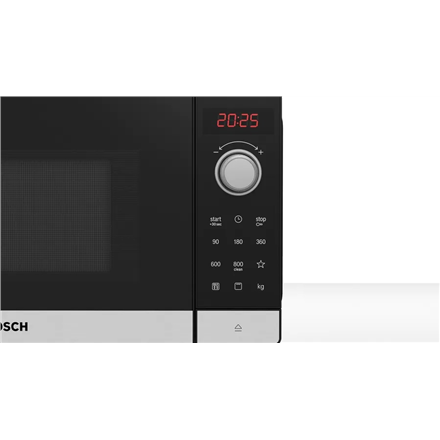Bosch | Microwave oven Serie 2 | FEL023MS2 | Free standing | 800 W | 20 L | Grill | Black