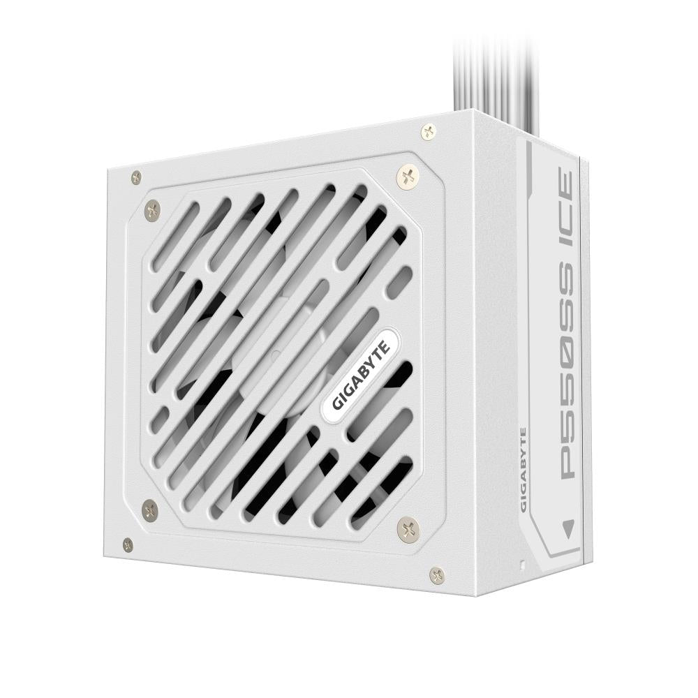 Power Supply GIGABYTE GP-P550SS ICE 550 Watts Efficiency 80 PLUS SILVER PFC Active MTBF 100000 hours GP-P550SSICE