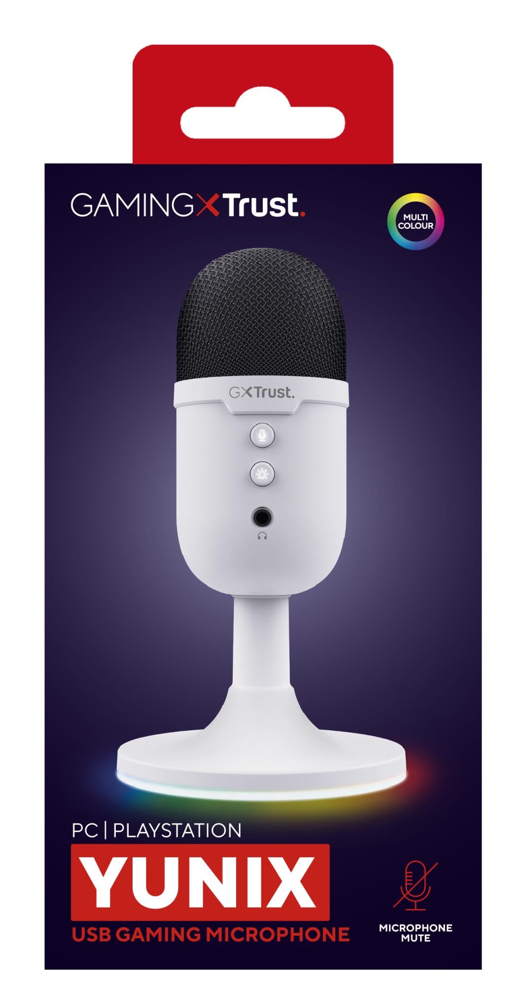 MICROPHONE GXT234W YUNIX USB/WHITE 25374 TRUST