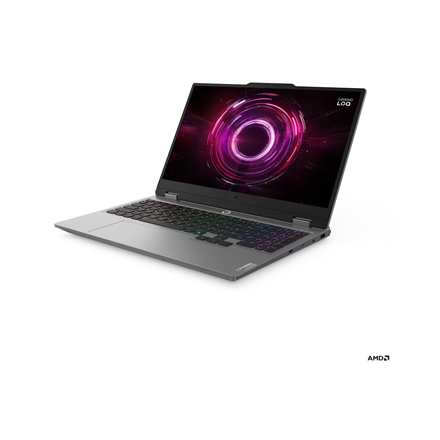 Lenovo- LOQ 15AHP10 | Luna Grey | 15.6 " | IPS | FHD | 1920 x 1080 pixels | Anti-glare | AMD Ryzen 7 | 250 | 16 GB | SOD