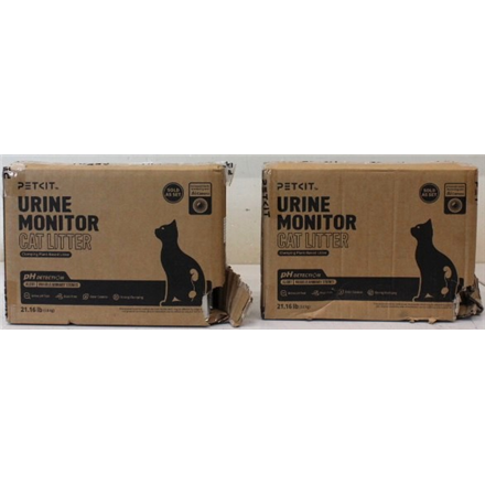 SALE OUT. | PETKIT Urine Monitor Cat Litter, 4 bags | DAMAGED PACKAGING, MISSING 1 BAG