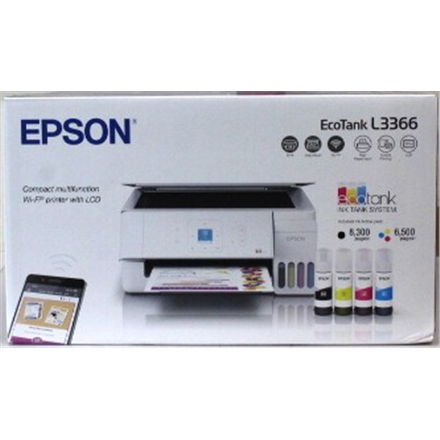 SALE OUT. Epson EcoTank L3366 Multifunctional Printer | SALE OUT. | Epson Multifunctional printer | EcoTank L3366 | Inkj