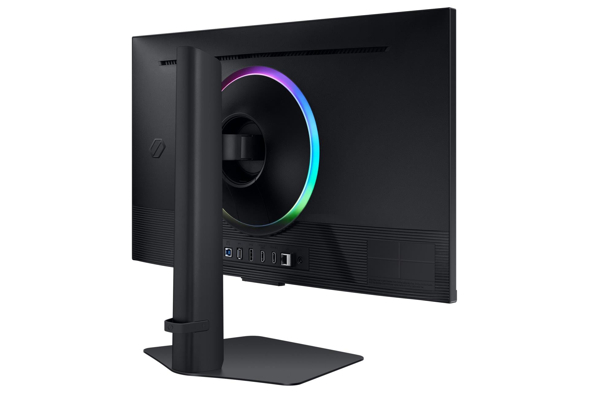 LCD Monitor SAMSUNG Odyssey G7 27" Gaming Panel IPS 3840x2160 16:9 144Hz 1 ms Speakers Swivel Pivot Height adjustable Tilt Colour Black LS27DG702EUXDU