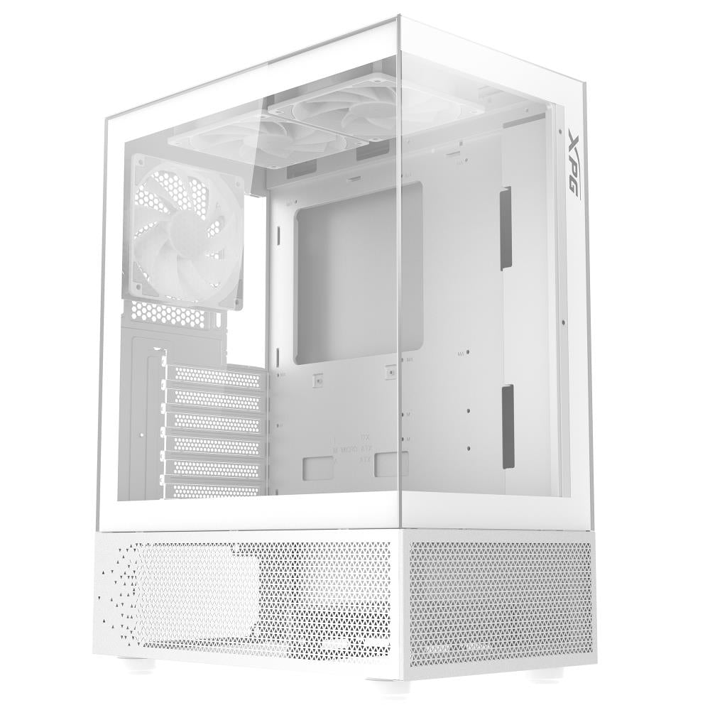 Case ADATA INVADER X MINI MidiTower Case product features Transparent panel ATX MicroATX MiniITX Colour White INVADERXMINIMT-WHCWW
