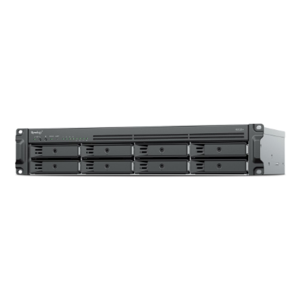 Synology RS1226+ 8-bay/AMD Ryzen V1500B 4C 2.2GHz/4GB DDR4 ECC/8x3.5" Hot-Swap/2x2.5GbE/2xUSB3.2/2Fan/RAID 0,1,5,6,10,SH