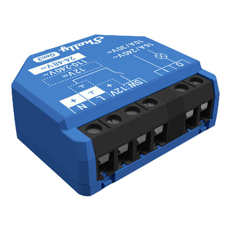 Shelly 1 Gen3 Controller, WiFi/Bluetooth - Image 1