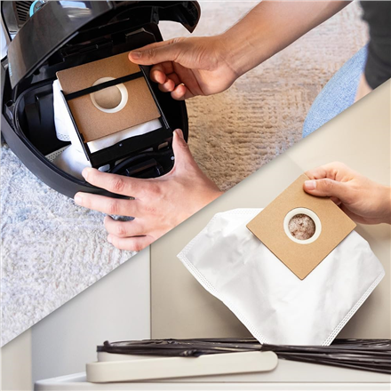 Cecotec Vacuum cleaner | Conga Powerbag 2500 Plus | Bagged | Dust capacity 2.5 L | Power 850 W | Black