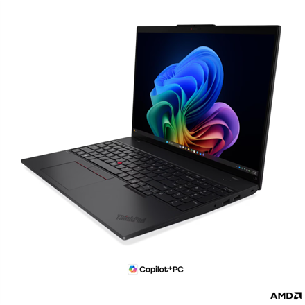 Lenovo ThinkPad L16 G3 AMD | Black | 16 " | IPS | WUXGA | 1920 x 1200 pixels | Anti-glare | AMD Ryzen AI 7 | 445 | 24 GB
