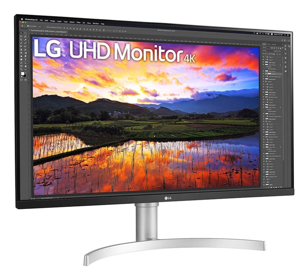 LCD Monitor LG 32UN650K-W 31.5" 4K Panel IPS 3840x2160 16:9 5 ms Speakers Height adjustable Tilt 32UN650K-W