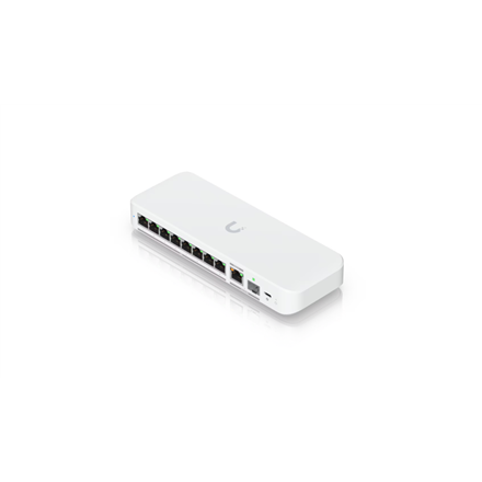 Ubiquiti Flex 2.5G | Flexible, 8-port 2.5 GbE switch | Desktop | Managed | 10 Gbps (RJ-45) ports quantity 1 | SFP+ ports