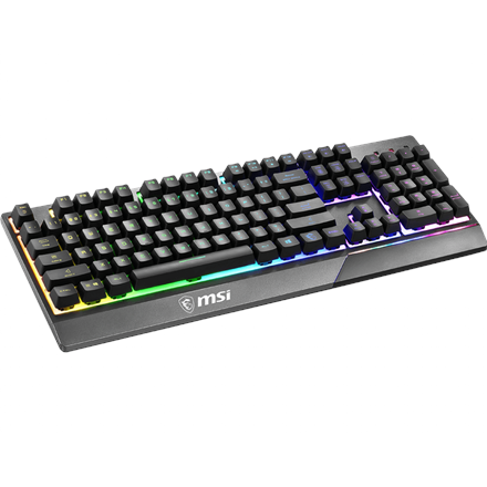 MSI | Vigor GK30 | Gaming Keyboard | Wired | RGB LED light | US | Black