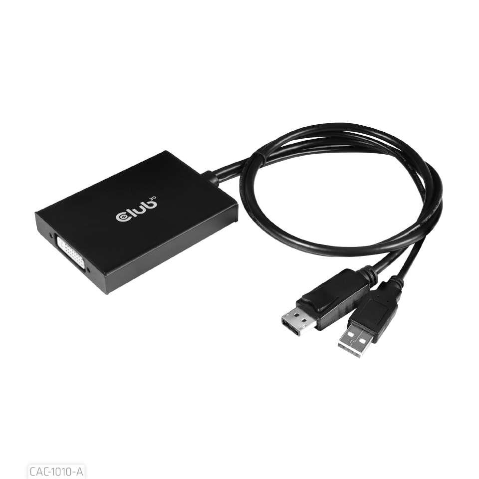 I/O ADAPTER USB TO DVI/DP/M/F CAC-1010-A CLUB3D