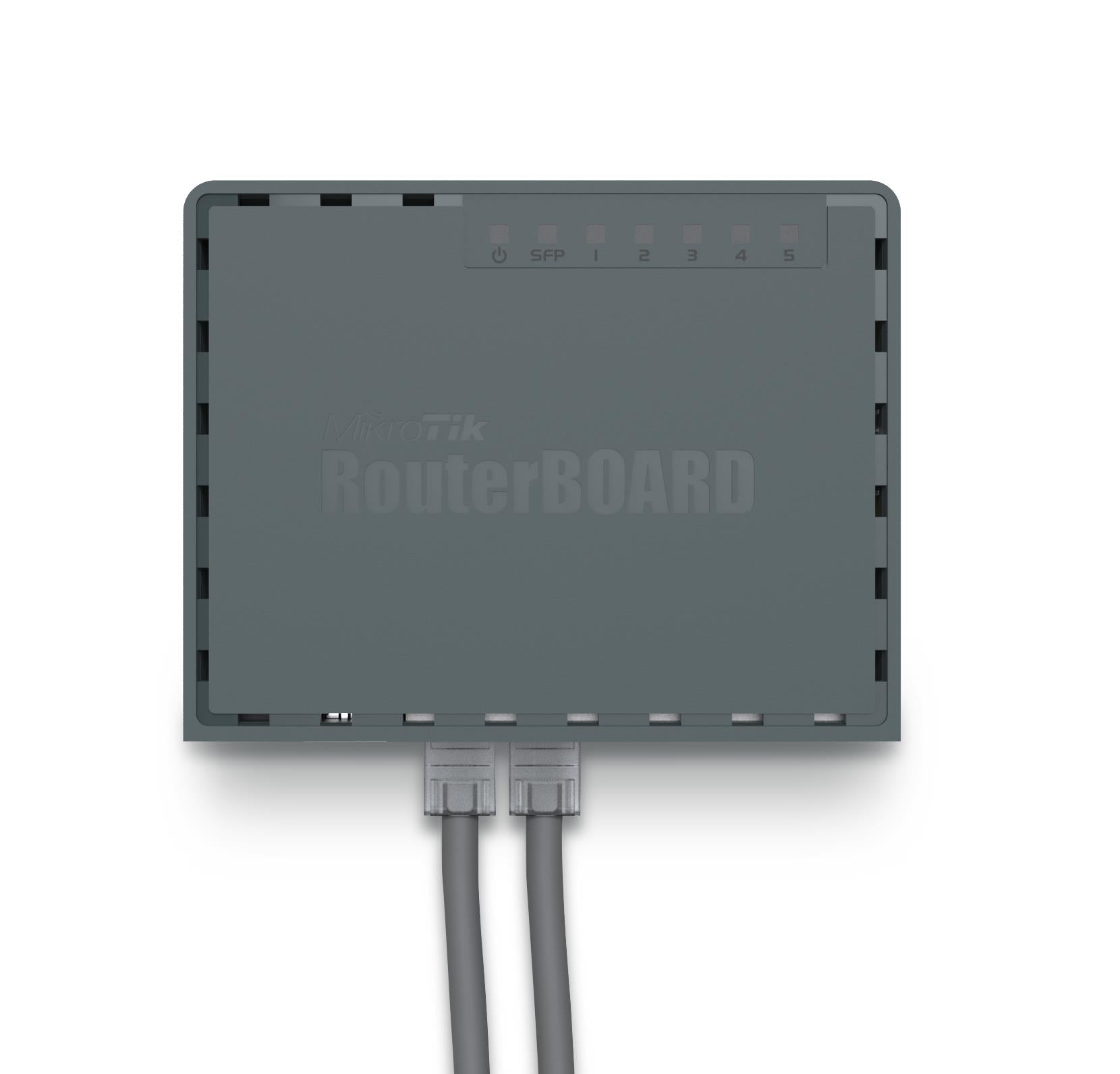 NET ROUTER 10/100/1000M 5PORT/HEX S RB760IGS MIKROTIK