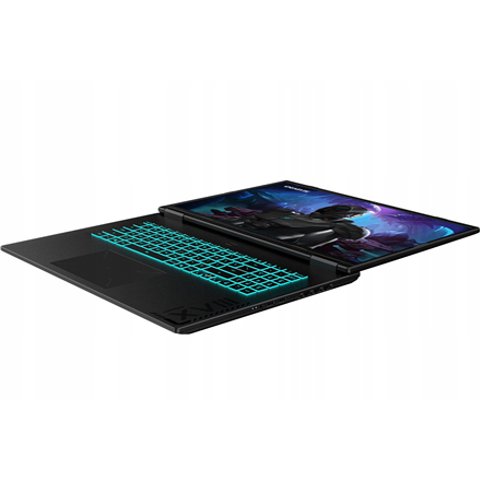 Gigabyte A18 Gaming 3VH | Black Steel | 18 " | IPS | WQXGA | 2560 x 1600 pixels | 165 Hz | Anti-glare | AMD Ryzen 7 | 26