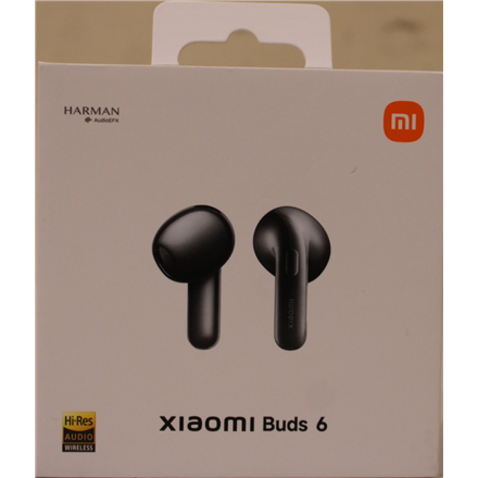 SALE OUT. Xiaomi Buds 6, Graphite Black | SALE OUT. | Xiaomi Buds 6 | Bluetooth | Semi-in-ear | Microphone | Graphite Bl