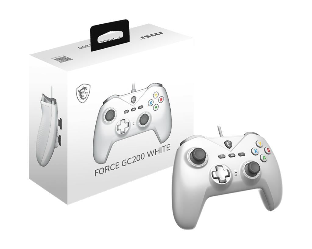 GAMEPAD WIRED FORCE WHITE/FORCE GC200 WHITE MSI