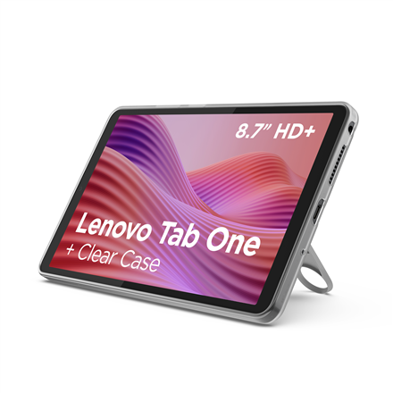 Lenovo Tab One Wi-Fi (without power adapter) | ZAF00254SE | 8.7 " | Luna Grey | IPS | 1340 x 800 pixels | MediaTek | Hel